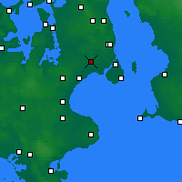 Nearby Forecast Locations - Glostrup - Harita