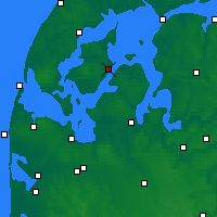 Nearby Forecast Locations - Nykøbing Mors - Harita
