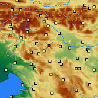 Nearby Forecast Locations - Gorenja Vas - Harita