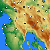 Nearby Forecast Locations - Ilirska Bistrica - Harita