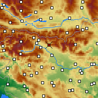 Nearby Forecast Locations - Tržič - Harita