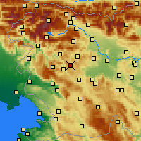 Nearby Forecast Locations - Žiri - Harita