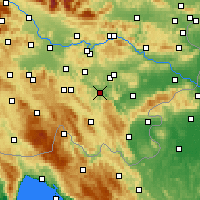 Nearby Forecast Locations - Žužemberk - Harita