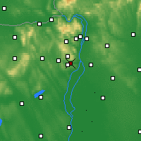 Nearby Forecast Locations - Budaörs - Harita