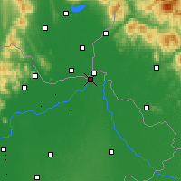 Nearby Forecast Locations - Kisvárda - Harita