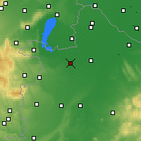 Nearby Forecast Locations - Kapuvár - Harita