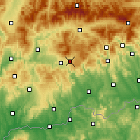 Nearby Forecast Locations - Hriňová - Harita