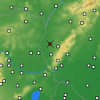 Nearby Forecast Locations - Trnava - Harita