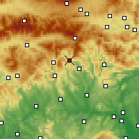 Nearby Forecast Locations - Revúca - Harita