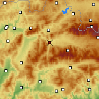 Nearby Forecast Locations - Ružomberok - Harita