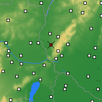 Nearby Forecast Locations - Stupava - Harita