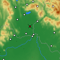 Nearby Forecast Locations - Veľké Kapušany - Harita