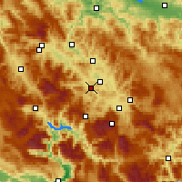 Nearby Forecast Locations - Kiseljak - Harita