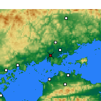 Nearby Forecast Locations - Kurashiki - Harita