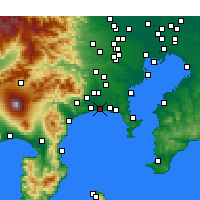 Nearby Forecast Locations - Chigasaki - Harita