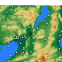 Nearby Forecast Locations - Uji - Harita