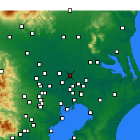 Nearby Forecast Locations - Noda - Harita