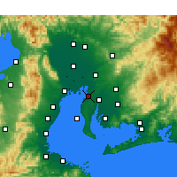 Nearby Forecast Locations - Tōkai - Harita