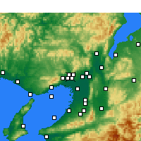 Nearby Forecast Locations - Ikeda - Harita