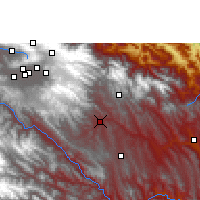Nearby Forecast Locations - Mizque - Harita