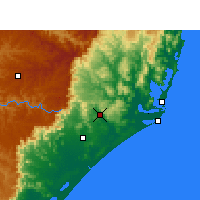 Nearby Forecast Locations - Araranguá - Harita