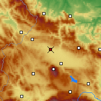 Nearby Forecast Locations - Kostinbrod - Harita