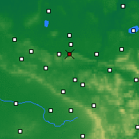 Nearby Forecast Locations - Lübbecke - Harita