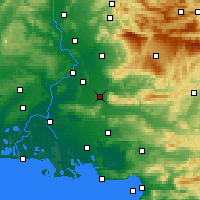 Nearby Forecast Locations - Cavaillon - Harita