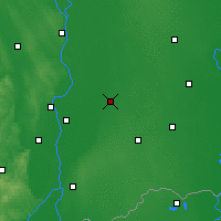 Nearby Forecast Locations - Kiskőrös - Harita
