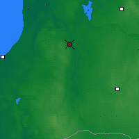 Nearby Forecast Locations - Kuldīga - Harita