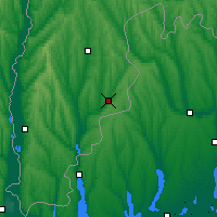 Nearby Forecast Locations - Çadır Lunga - Harita
