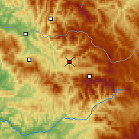 Nearby Forecast Locations - Vişeu de Sus - Harita