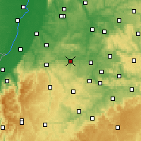 Nearby Forecast Locations - Vaihingen an der Enz - Harita