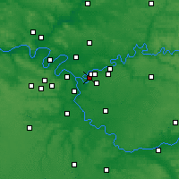Nearby Forecast Locations - Villiers-sur-Marne - Harita