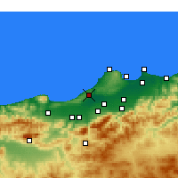 Nearby Forecast Locations - Koléa - Harita