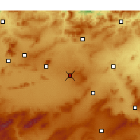 Nearby Forecast Locations - Aïn Beïda - Harita
