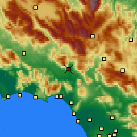 Nearby Forecast Locations - Cassino - Harita