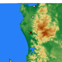 Nearby Forecast Locations - Cañete - Harita