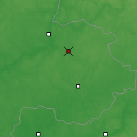 Nearby Forecast Locations - Klimavichy - Harita