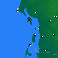 Nearby Forecast Locations - Fanø - Harita