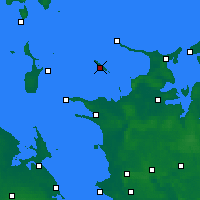 Nearby Forecast Locations - Sejerø - Harita