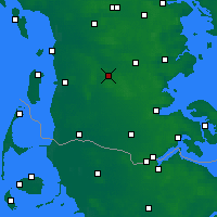 Nearby Forecast Locations - Toftlund Sogn - Harita