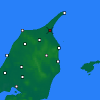 Nearby Forecast Locations - Ålbæk - Harita