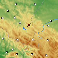 Nearby Forecast Locations - Ustrzyki Dolne - Harita
