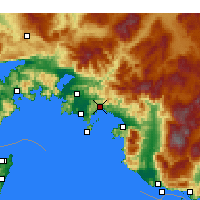 Nearby Forecast Locations - Göcek - Harita