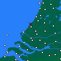 Nearby Forecast Locations - Scheveningen - Harita