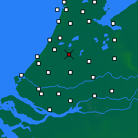 Nearby Forecast Locations - Alphen aan den Rijn - Harita