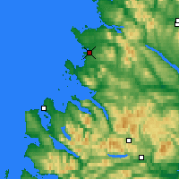 Nearby Forecast Locations - Lochinver - Harita