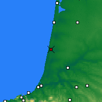 Nearby Forecast Locations - Léon - Harita