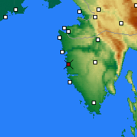 Nearby Forecast Locations - Porec-Lanterna - Harita